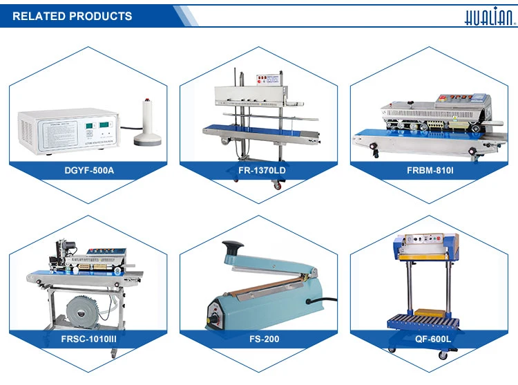 Fashion Packing Hualian Packaging Sealers Bag Vacuum Sealer Machine Food Savers Hvc-210t/1d