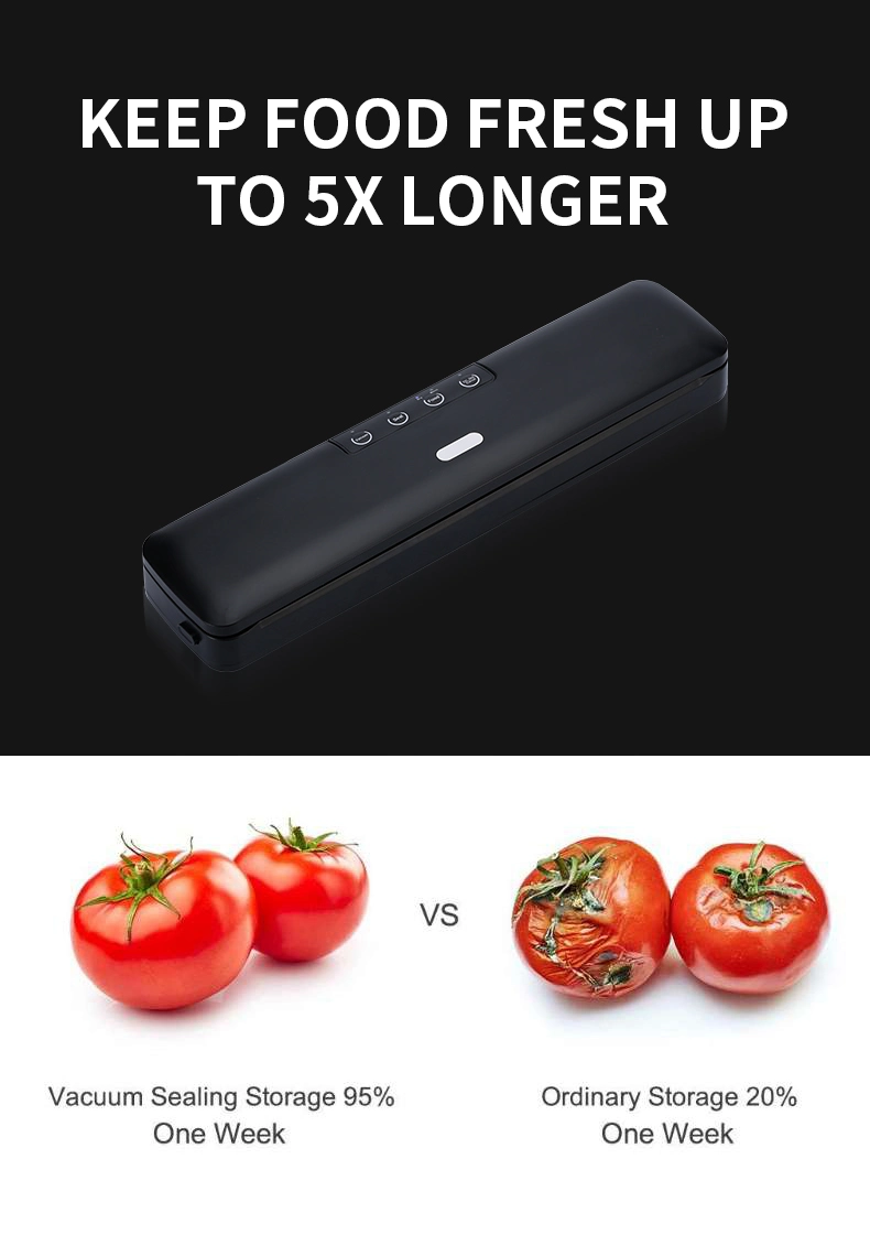 Household Food Vacuum Sealer Electric Bag Food Packing Vacuum Sealer