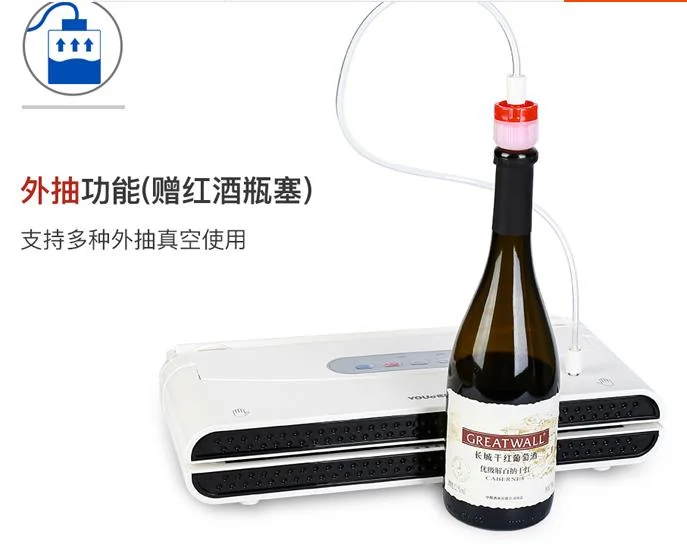 Household Food Saver Food Fresh Keeping Vacuum Sealer Packing Machine